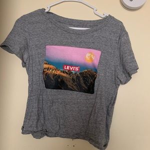small grey graphic tee